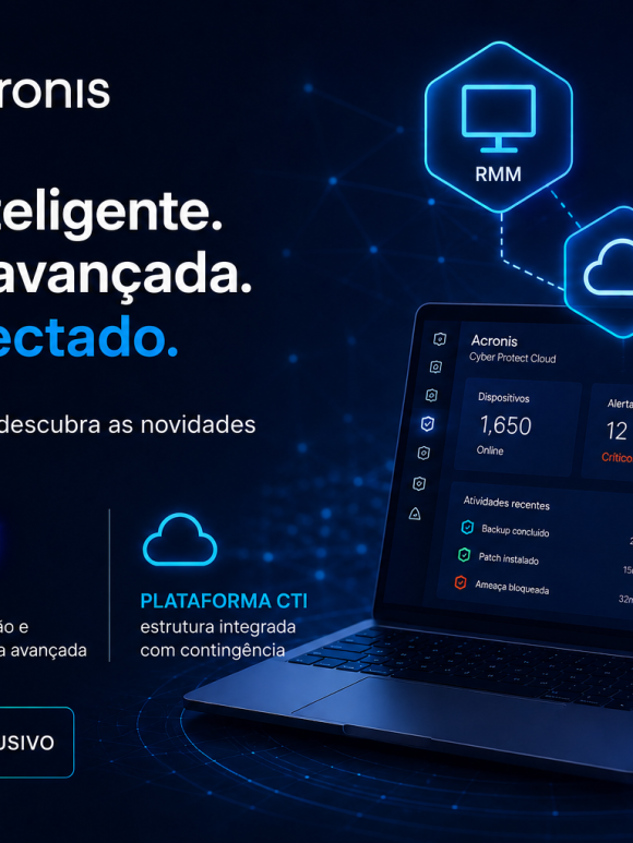 WEBNAR_ACRONIS CTI e Acronis realizam webinar gratuito sobre proteção de dados e resiliência cibernética