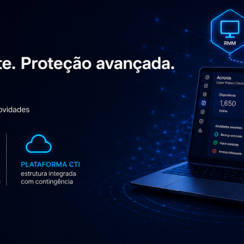 ChatGPT Image 10 de jun. de 2026, 11_33_17 Webinar CTI e Acronis: Gestão eficiente e Cybersegurança escalável contra o caos operacional
